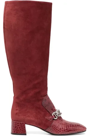 Prada Stiefel aus Wildleder
