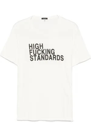 R13 T-Shirt mit Schriftzug