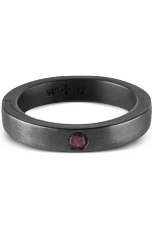 PARTS OF FOUR Sistema Ring aus Sterlingsilber mit Rubin