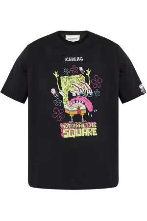 Iceberg T-Shirt mit SpongeBob-Print