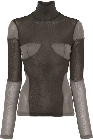 Nanushka T-Shirt im Patchwork-Look