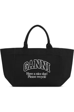 Ganni Tote Bag aus Canvas