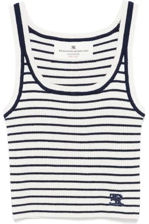 ERMANNO SCERVINO Gestreiftes Top