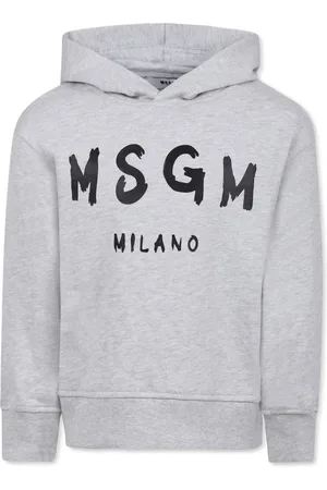 Msgm Hoodie mit Logo-Print