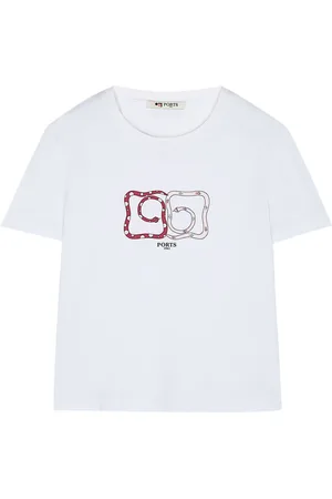 PORTS 1961 T-Shirt mit Logo-Print