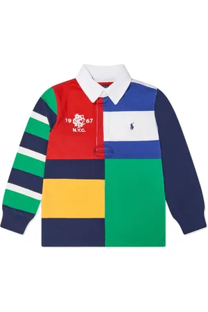 Ralph Lauren Poloshirt in Colour-Block-Optik
