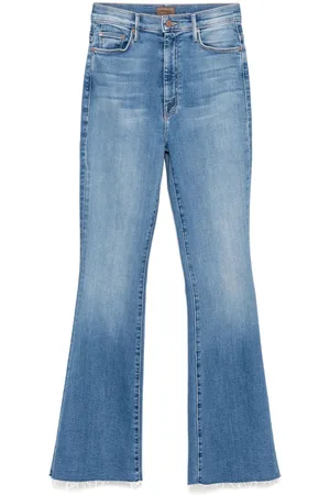 Mother Schlagjeans mit hohem Bund