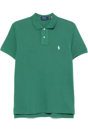 Ralph Lauren Poloshirt mit Polo Pony-Stickerei