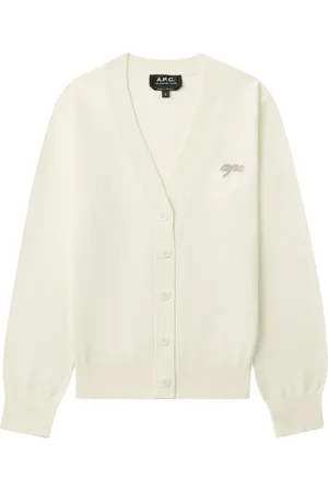A.P.C. Cardigan mit Logo-Stickerei