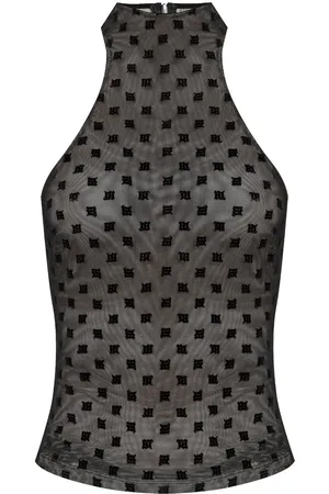 MISBHV Top mit Monogrammmuster