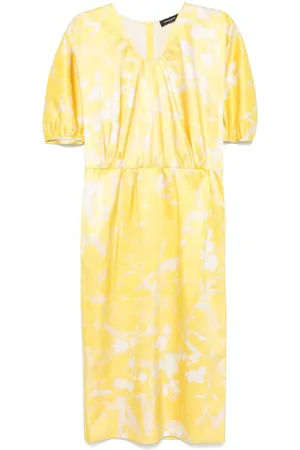 Fabiana Filippi Midikleid mit Tilia-Print