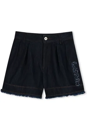 Lanvin Shorts mit Logo-Stickerei