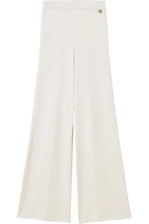 Twin-Set Ausgestellte Strickhose