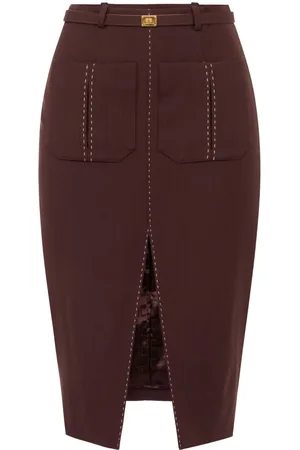 Elisabetta Franchi Rock aus Wolle