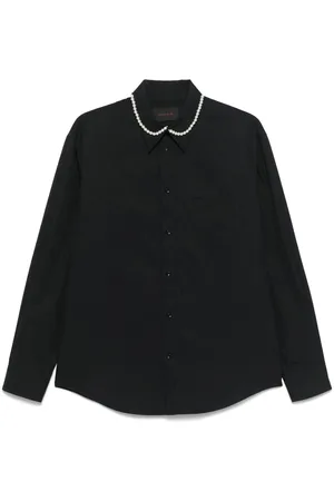 Simone Rocha Hemd mit Kunstperlen