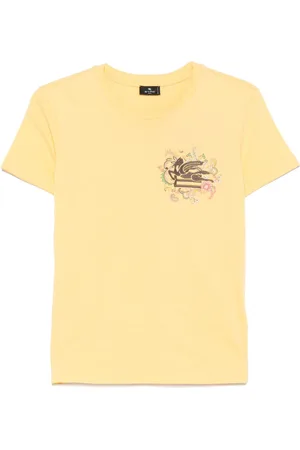 Etro T-Shirt mit Pegaso-Stickerei
