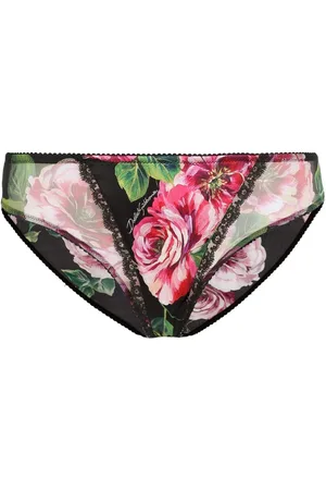Dolce & Gabbana Slip mit Blumen-Print