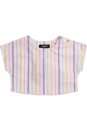 VERSACE Gestreifte Bluse