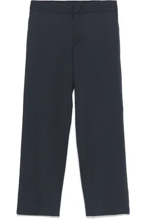 Emporio Armani Hose aus Seersucker