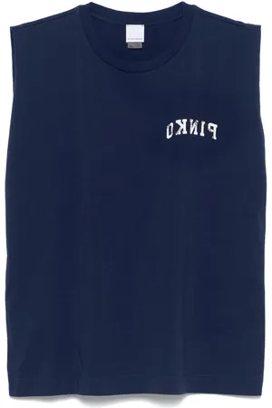 Pinko Tanktop mit Logo-Print