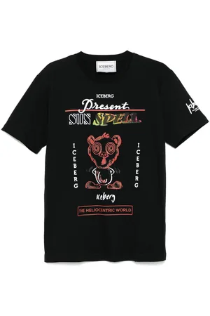 Iceberg T-Shirt mit Logo-Print