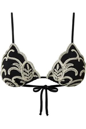 Twin-Set Besticktes Bikinioberteil