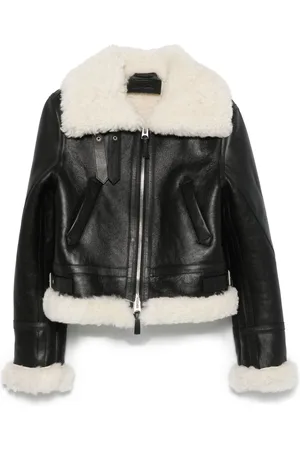 Kenzo Jacke mit Shearling-Besatz