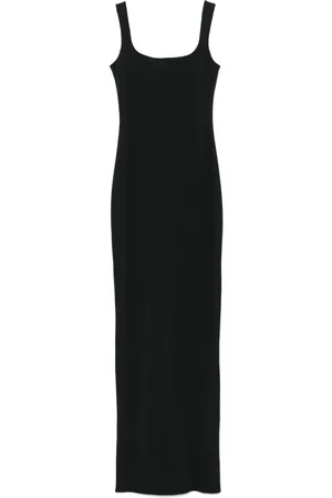 Entire Studios Maxikleid mit eckigem Ausschnitt