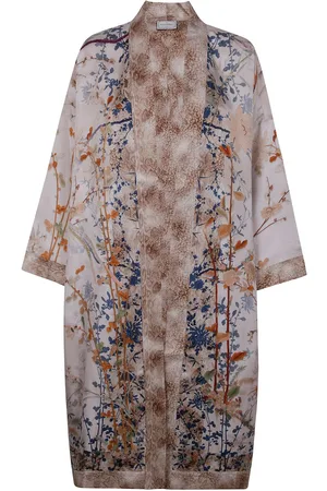 PIERRE-LOUIS MASCIA Aloe Kimono aus Seide