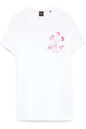 HUGO BOSS T-Shirt mit Blumen-Print