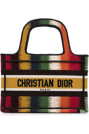 Dior 2020 Mini D-Stripes Book Tote Bag