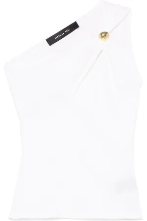 FEDERICA TOSI One-Shoulder-Top mit Schmuckdetail