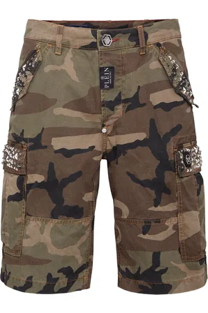 Philipp Plein Cargo-Shorts mit Nieten