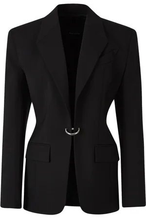 MUGLER Klassischer Blazer mit Piercing