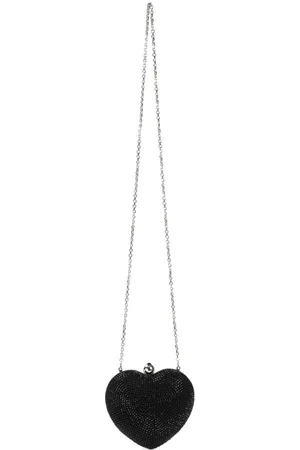 Mach & Mach Clutch in Herzform mit Kristallen