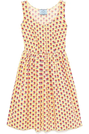 Prada Kleid mit Blumen-Print