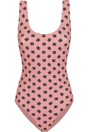 Dolce & Gabbana Badeanzug mit Logo-Print