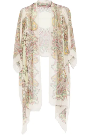 Etro Cape mit Paisley-Print