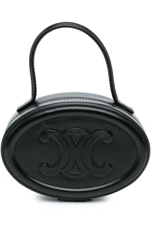 Céline 2021 ovale Cuir Triomphe Handtasche aus Kalbsleder