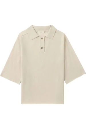 haikure Fein gestricktes Poloshirt