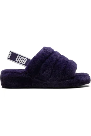 UGG Fluff Yeah Purple Pantoletten