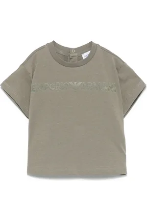 Emporio Armani T-Shirt mit gummiertem Logo