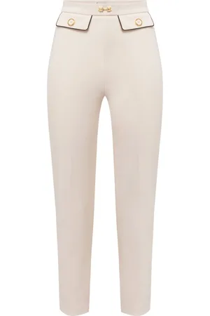 Elisabetta Franchi Skinny-Hose aus Krepp