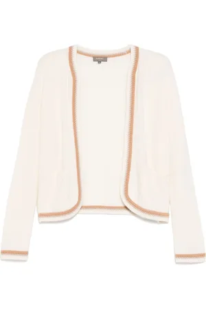 N.PEAL Jacke mit Ziernähten