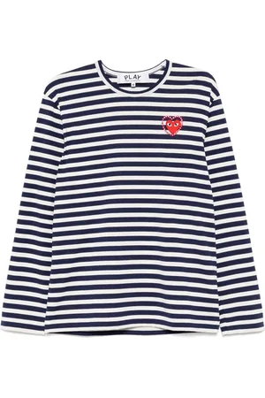 Comme des Garçons Gestreiftes T-Shirt