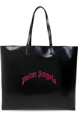 Palm Angels Curved Logo Tote Bag