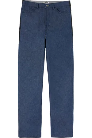 Jil Sander Hose mit Kontrasteinsätzen
