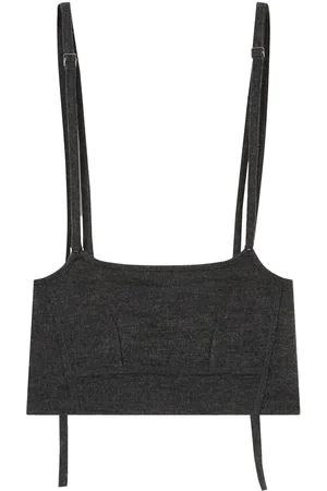 Studio Tomboy Cropped-Top im Layering-Look
