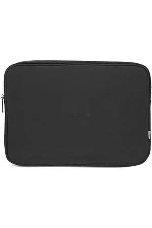 Les Deux Clutch mit Logo-Print