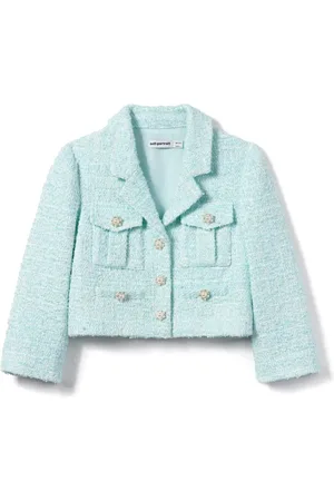 Self-Portrait Jacke aus Tweed